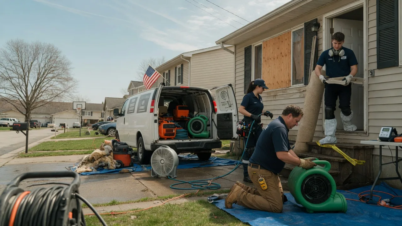 Water Damage Restoration in Lucerne, IN near me